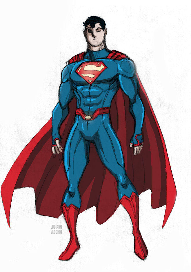 Vecchio costume e nuovo costume superman - dago fotogallery