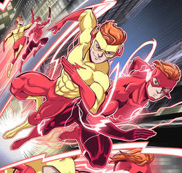 Titans: Kid Flash vs Flash