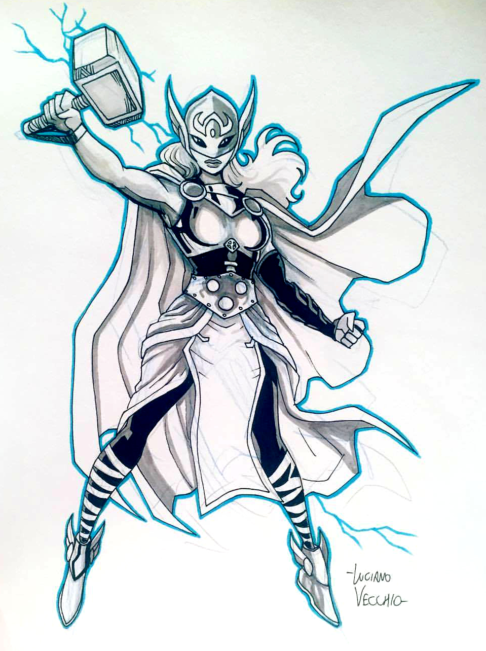 Jane Foster Thor NYCC Commission