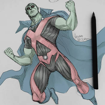 Martian Manhunter sketch