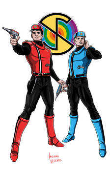 Captain Scarlet and Captain Blue