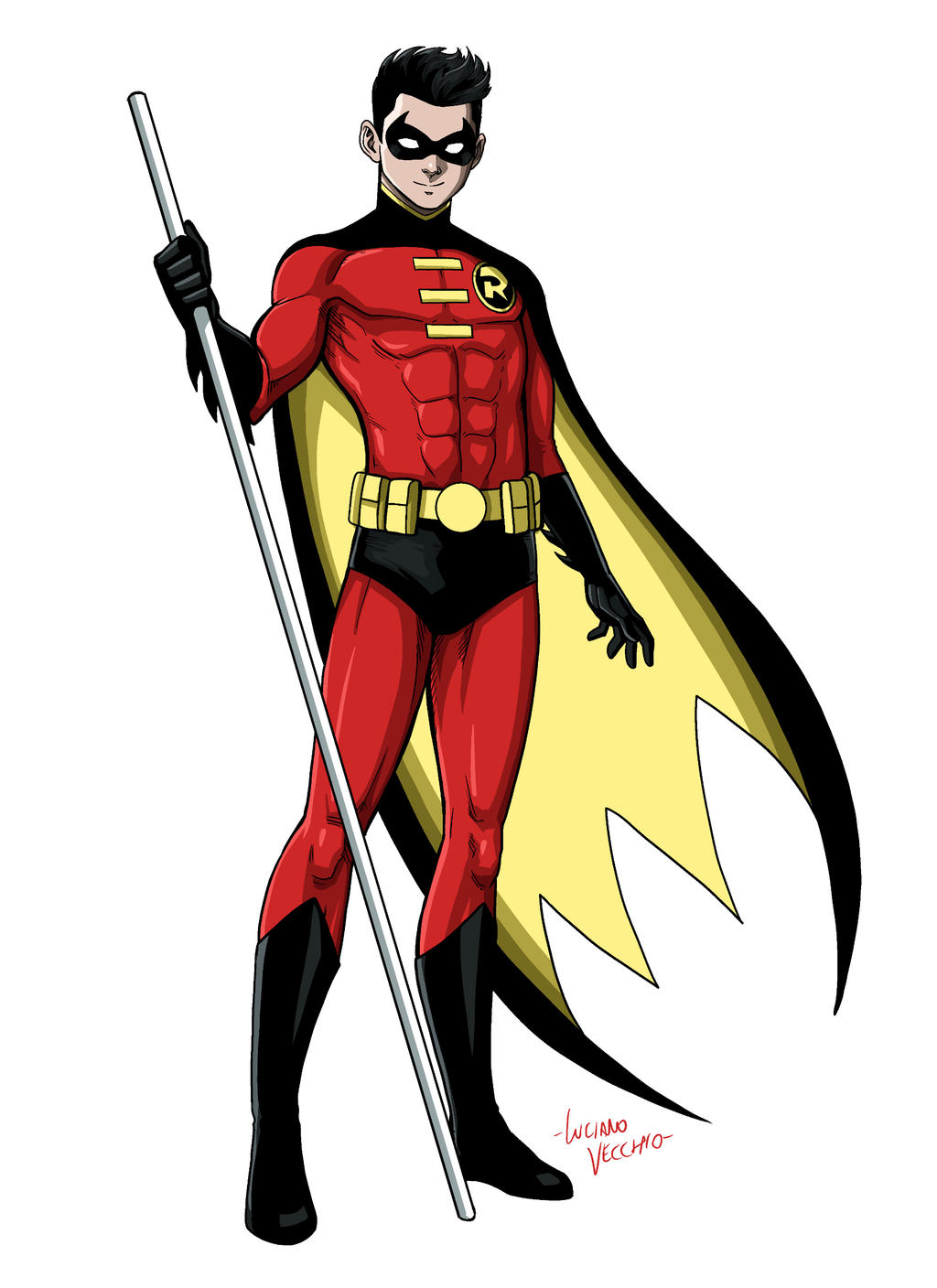 Tim Drake Robin by LucianoVecchio on DeviantArt