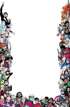 Marvel Voices Pride Variant Frame Cover