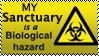 Bio-hazard stamp