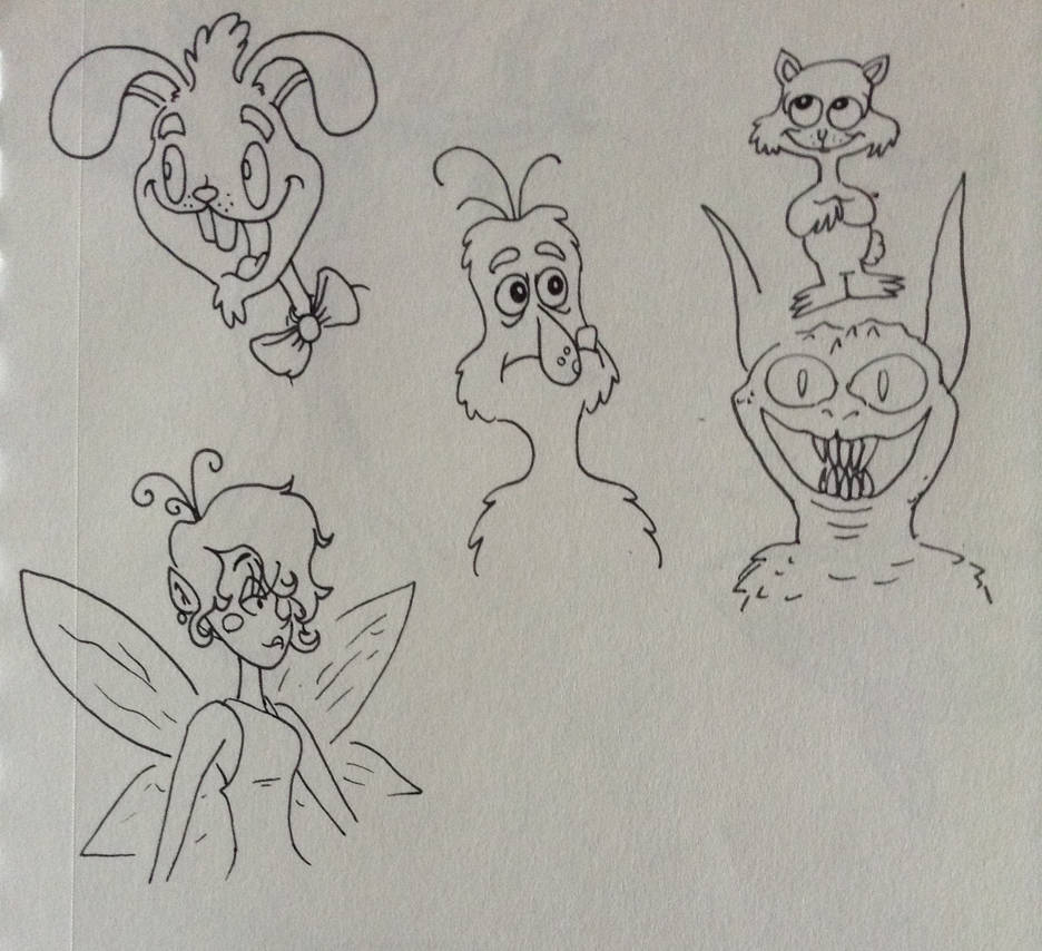Random Sketches - (#25) by ArtMakerProductions on DeviantArt