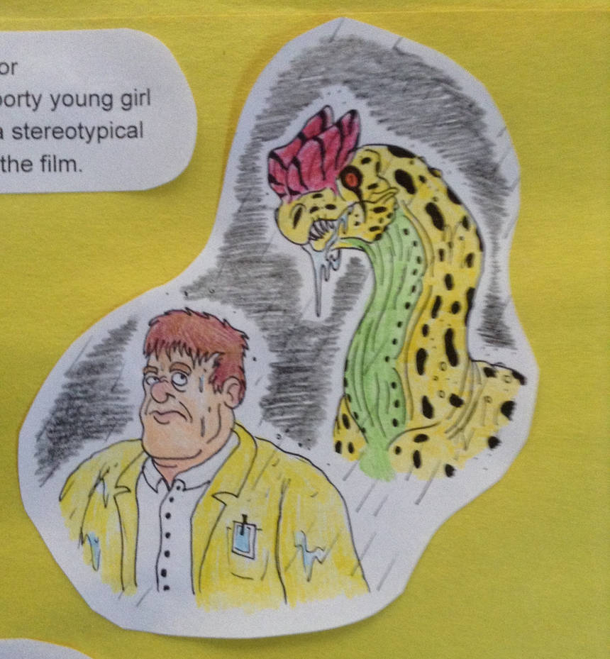 Jurassic Park Novel (8) ''Dennis Nedry'' by ArtMakerProductions on