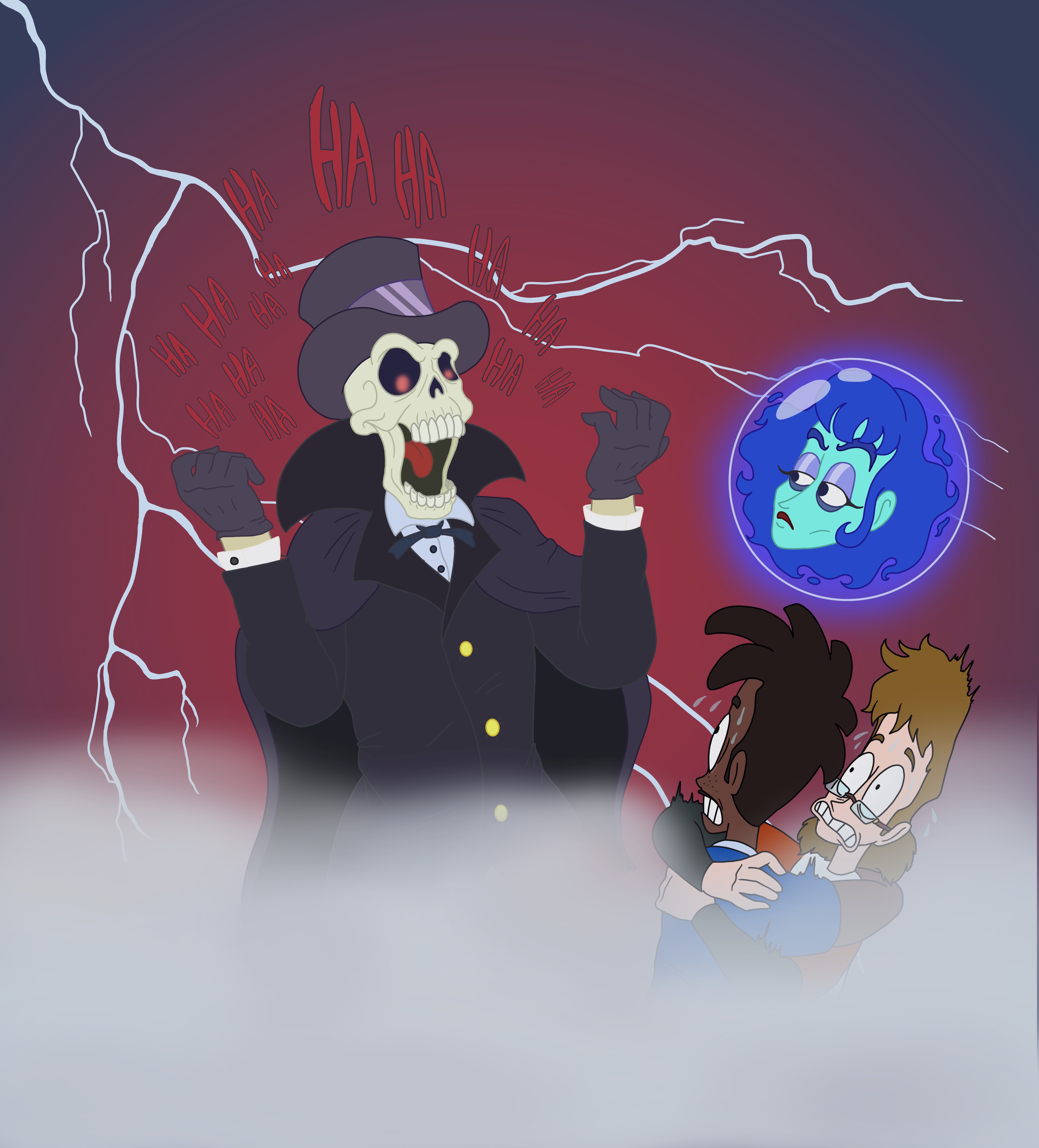 The Haunted Mansion: The Animated Series (3) by ArtMakerProductions on