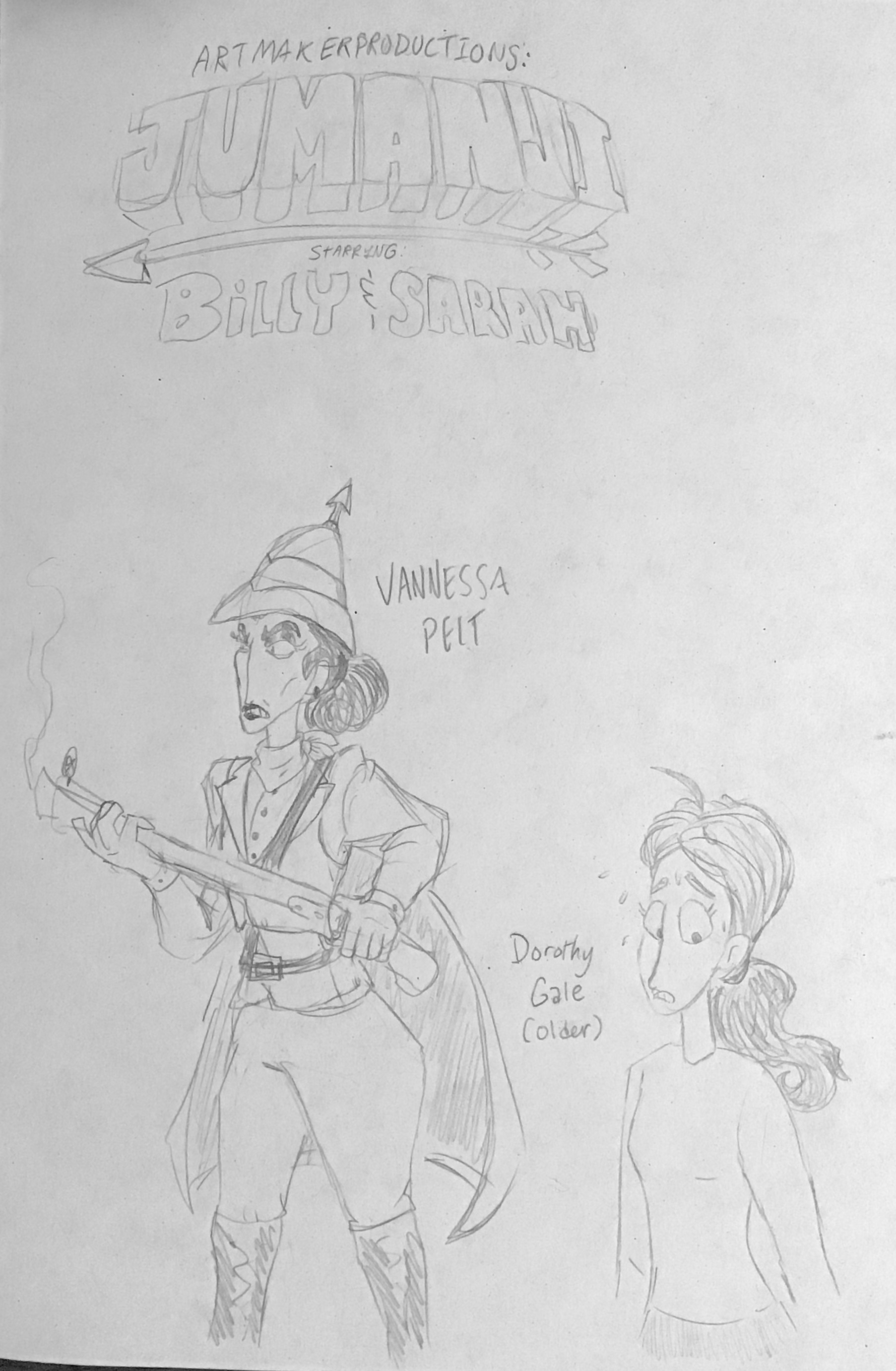 Sarah Crossover JUMANJI/BILLY n SARAH crossover (#4) by ArtMakerProductions on DeviantArt