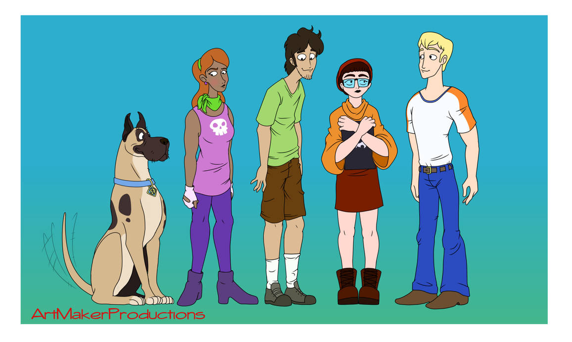 (New) Scooby Doo and The Gang by ArtMakerProductions on DeviantArt
