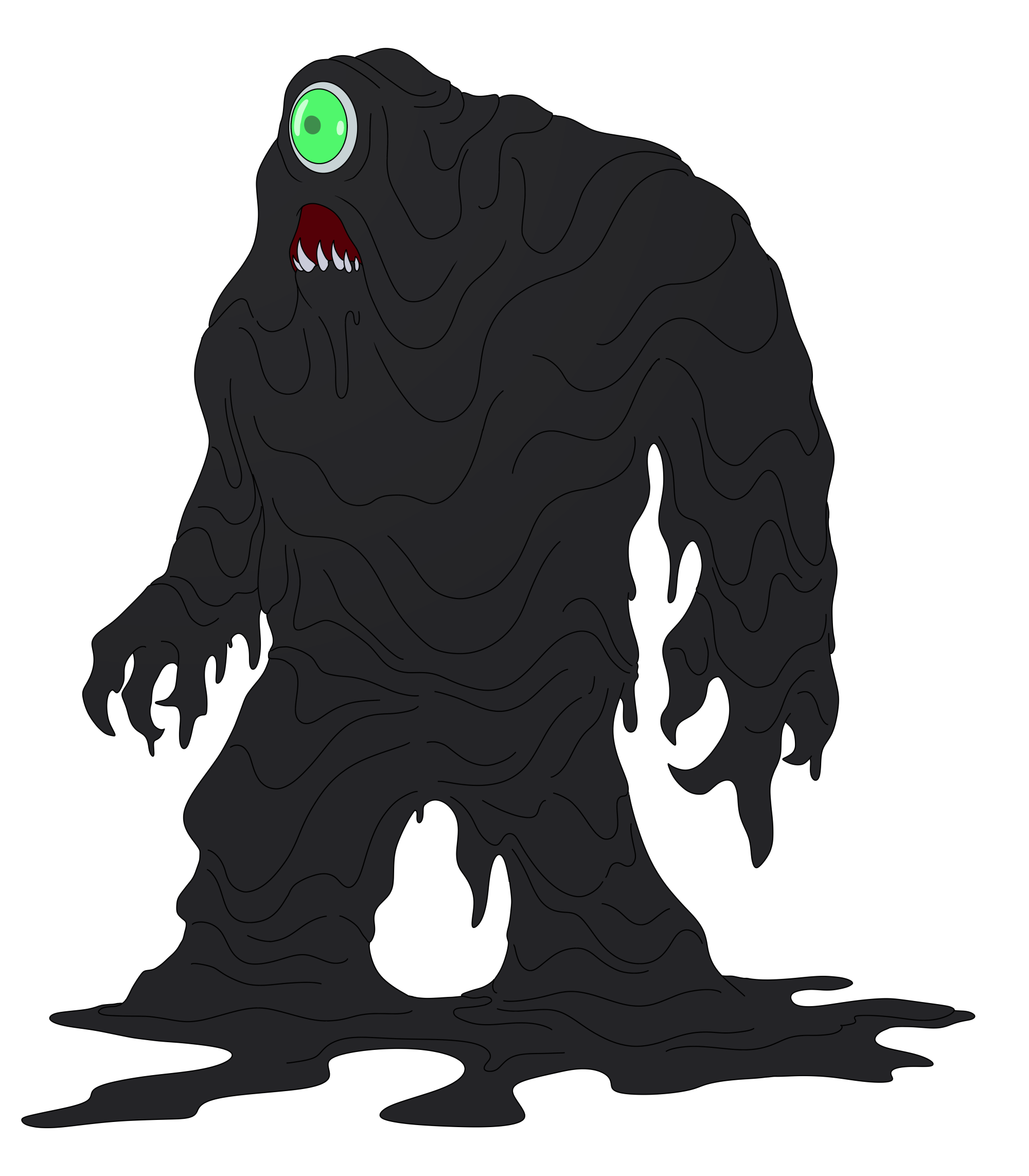 SD: NaG - Tar Monster by ArtMakerProductions on DeviantArt