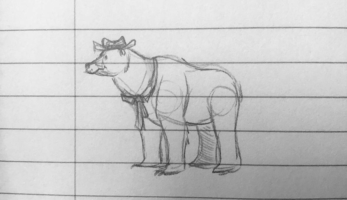 Yogi Bear sketch by ArtMakerProductions on DeviantArt