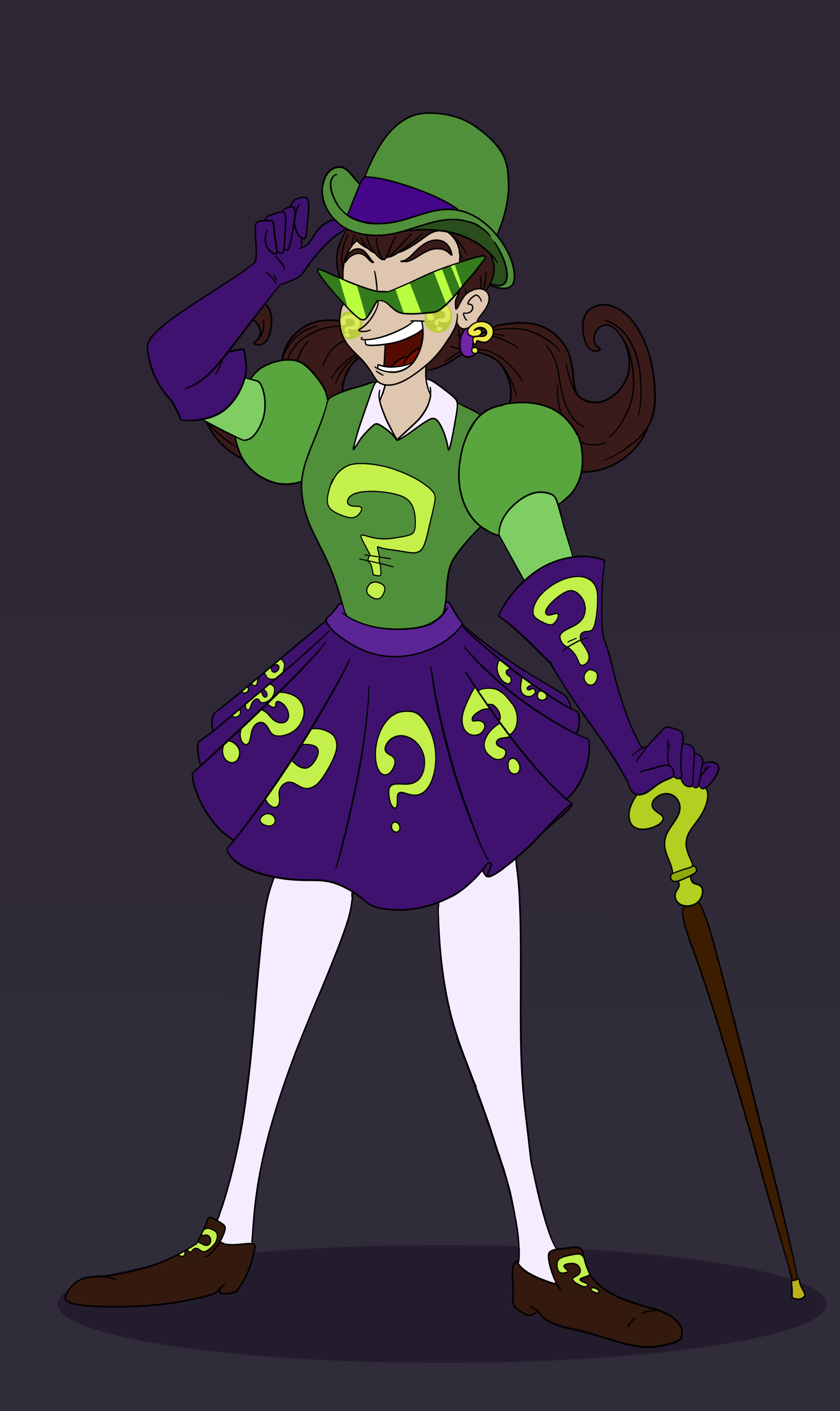 BATMAN! - (#23): Riddler by ArtMakerProductions on DeviantArt