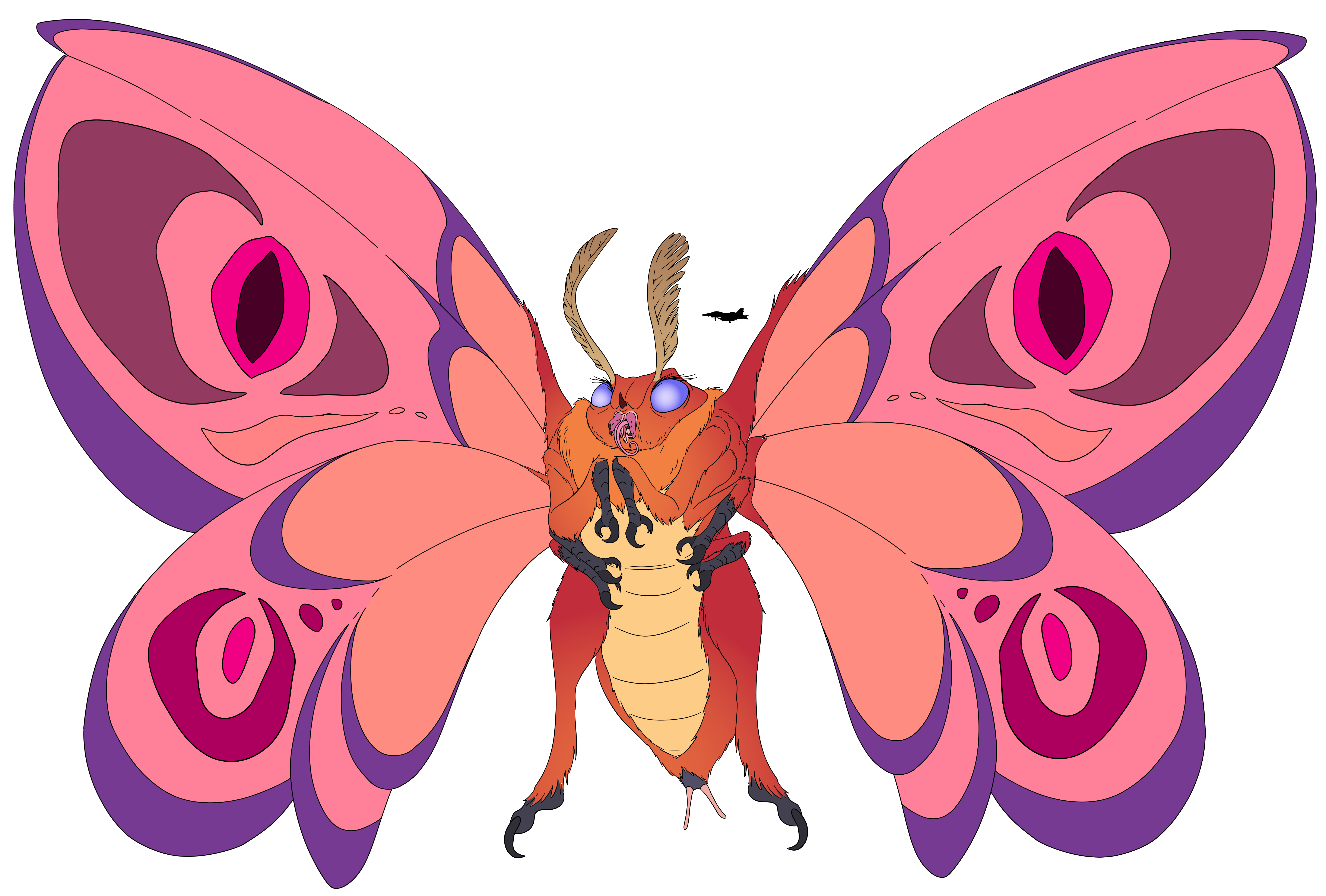 Insectasaurus Character Monsters Vs Aliens Insectosaurus Butterfly