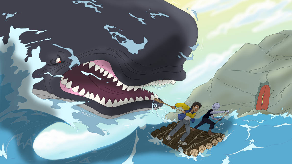 Escaping Monstro in the Ocean Car by ArtMakerProductions on DeviantArt