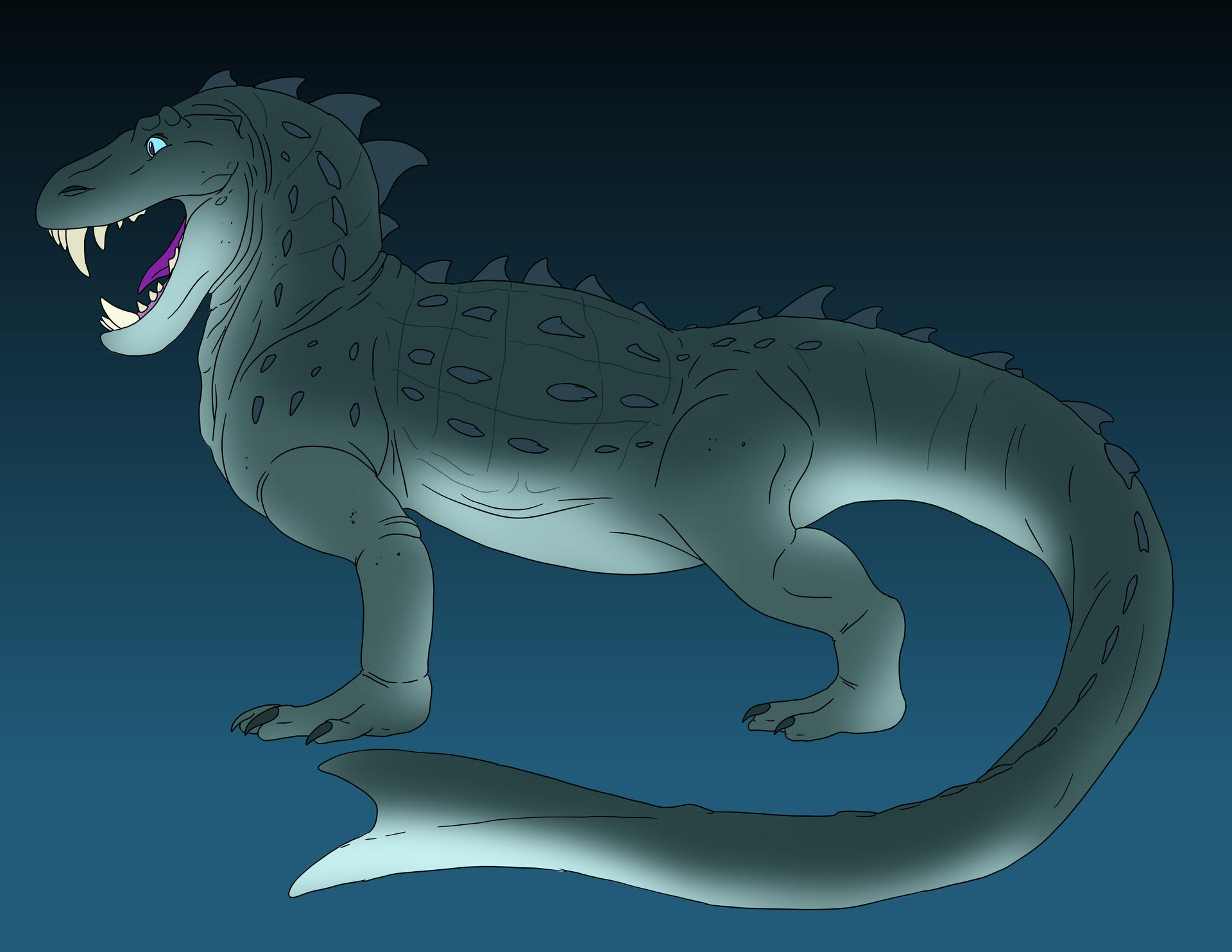 Rheddosurus Here is my take on the Rhedosaurus by ArtMakerProductions on DeviantArt