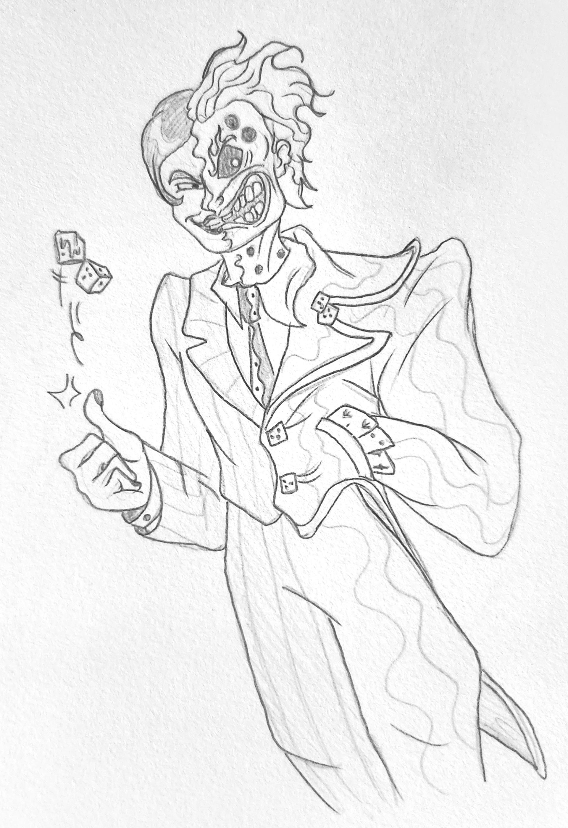 2 Face First Appearance Two-Face Reimagined by ArtMakerProductions on DeviantArt
