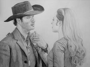 Teddy and Dolores (Westworld)