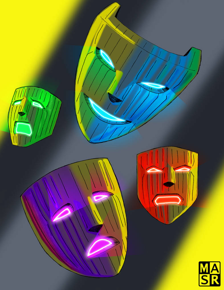 Living Mask Deviantart The Masks by rattrap587 on DeviantArt