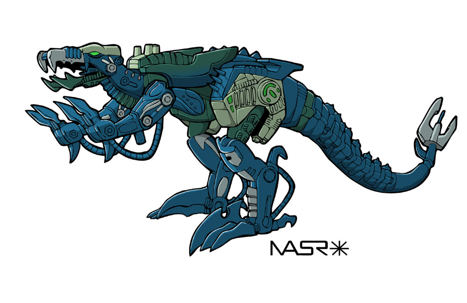 Beast Machines Rapticon 1