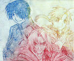 Fullmetal Alchemist Movie Trio