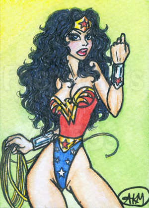 Wonder Woman ACEO