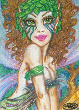 Tieve : Woodland Fairy ACEO