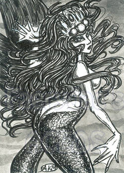 Lilia : Mermaid ACEO