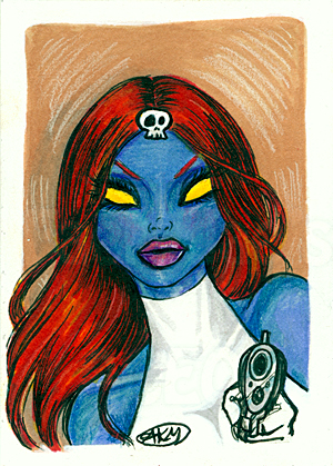 Mystique : Xmen ACEO