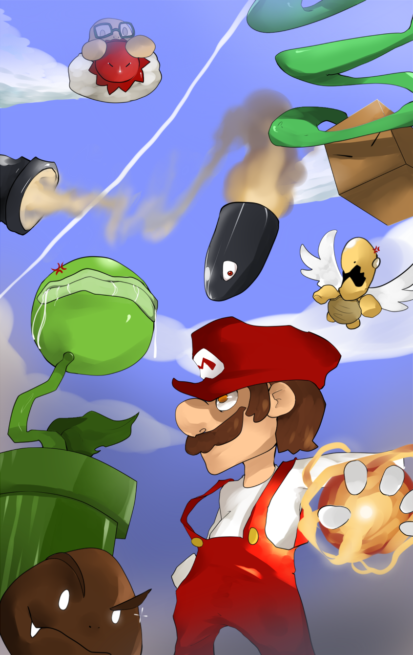Mario Back Then Mario: Back to Retro by PeteyXkid on DeviantArt