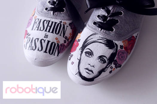 Fashion is passion sneakers