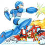 Copic Play - Megaman X and Zero