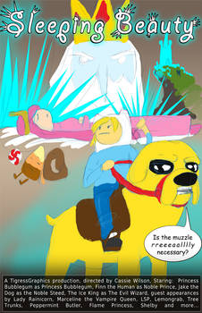 Adventure Time Meets Fairtale Sleeping Beauty
