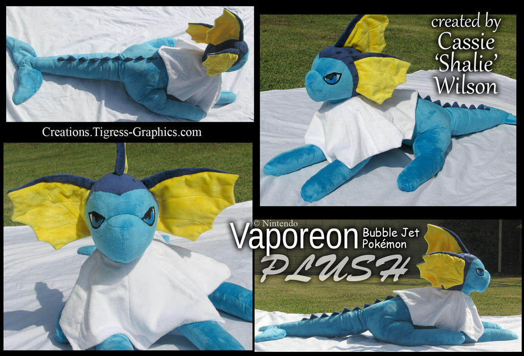 Poke-plush Vaporeon