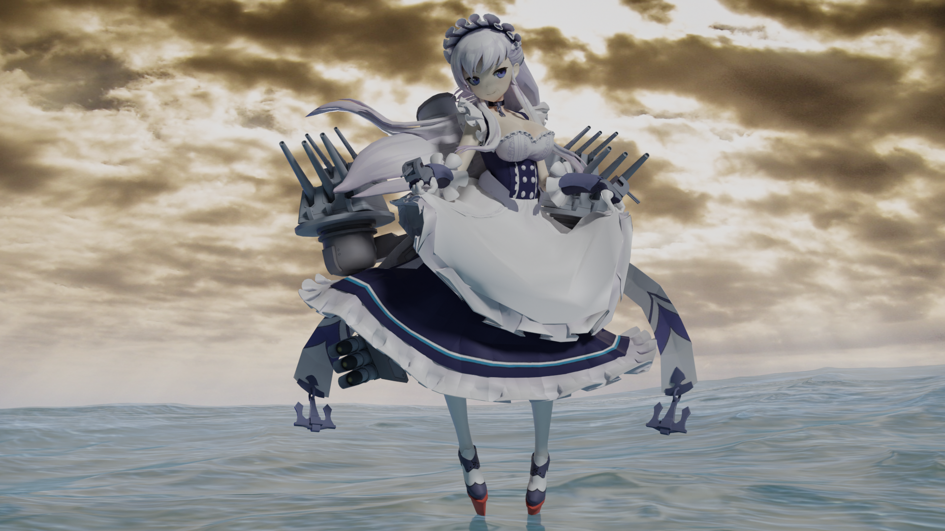HMS Belfast Azur Lane by MegaloHorse on DeviantArt
