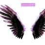 Wings: violett bird 01