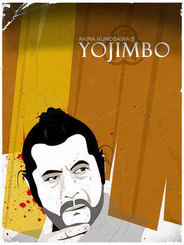 Yojimbo worn poster