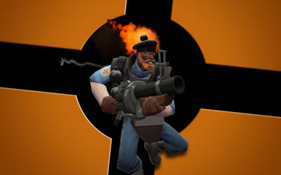 Red Beard Degroot - TF2 Demoman wallpaper