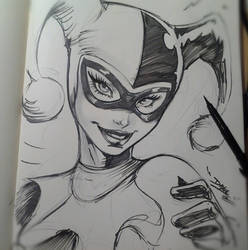 Harley Quinn quick sketch