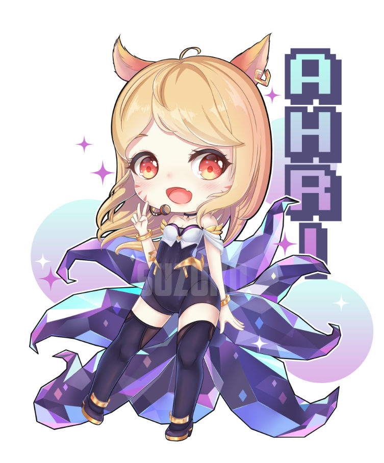 Fan Art Ahri KDA League of Legends by suzuko2910 on DeviantArt
