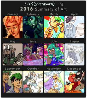 2016 summary of art