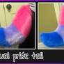 bisexual pride tail