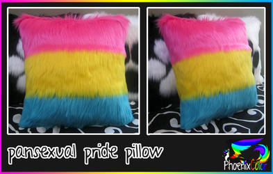 pansexual pride pillow