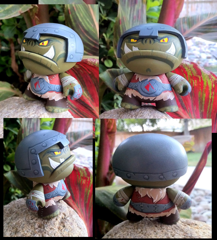 Badduk the orc custom dunny