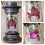 Metroid Hatchling in containment cylinder