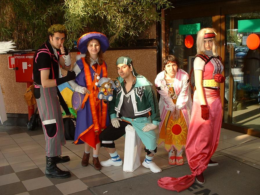 Unlimited SaGa cosplay group