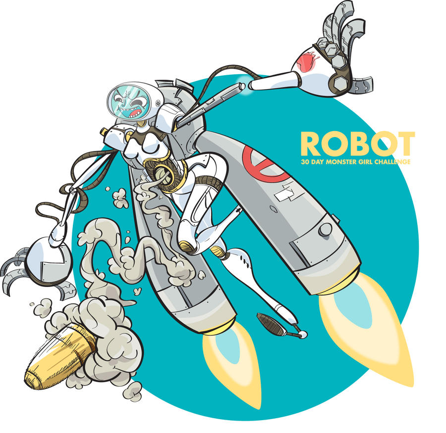 Robot Table Deviantart Robot by creatorofall on DeviantArt