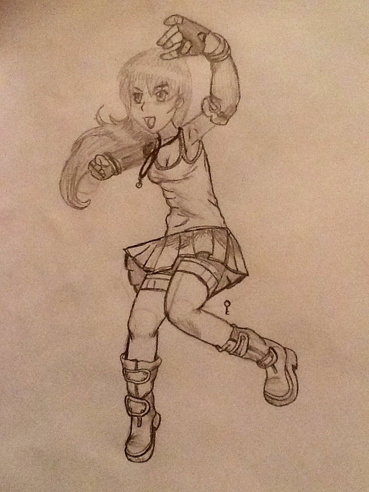 Anime Girl Fighting pose sorta by Ferndawn on DeviantArt Anime Girl Fighting pose sorta by Ferndawn on DeviantArt
