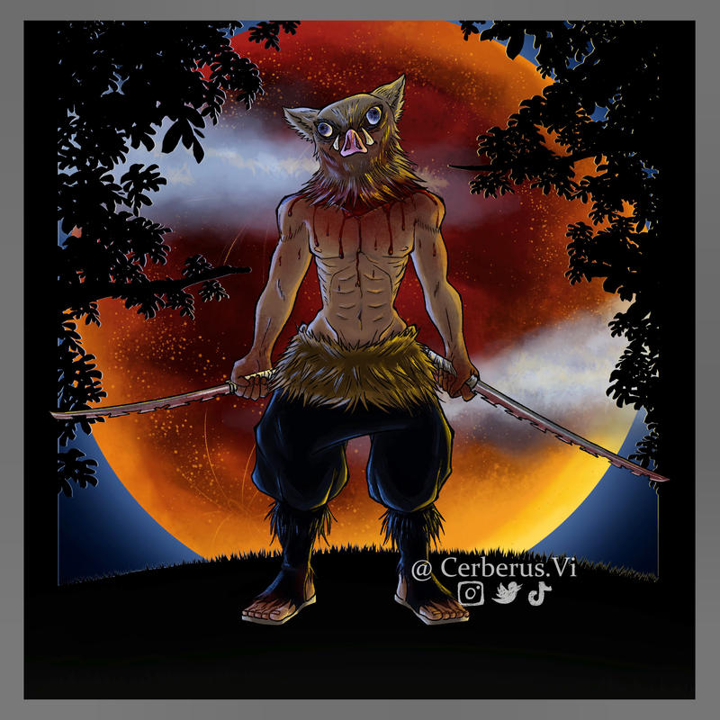 Inosuke by CerberusVi on DeviantArt