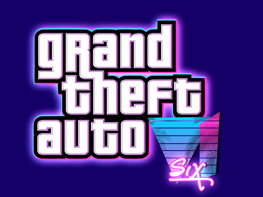 Grand Theft Auto VI (GTA VI) Logo (Fanmade) by Loopinnu on DeviantArt