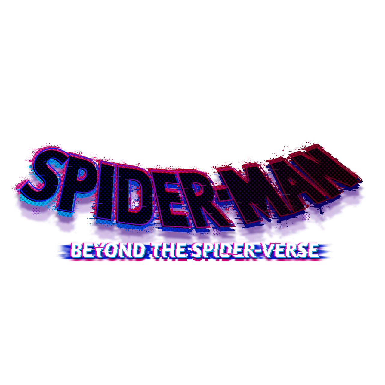 Spiderverse Writing Spider-Man Beyond the Spider-Verse logo by Loopinnu on DeviantArt
